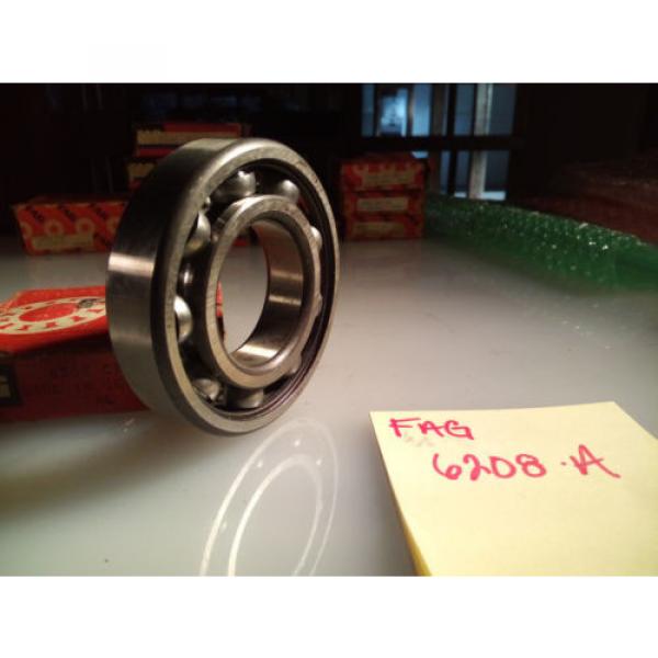 FAG 6208A SINGLE ROW BALL BEARING #4 image