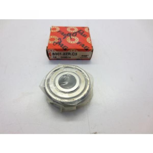 FAG 6301.2ZR.C3 Deep Groove Ball Bearing #2 image