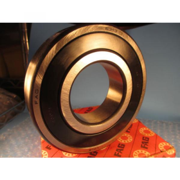 FAG 6313 2RSR C3, 2RS, Deep Groove Roller Bearing (=2 SKF, Fafnir 313 PP) #2 image