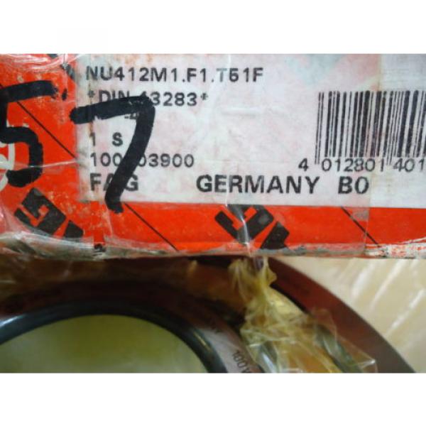 FAG NU412M1-F1-T61F BEARING #2 image