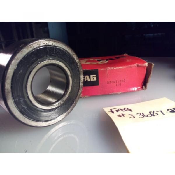 FAG 6307RS SINGLE ROW DEEP GROOVE BALL BEARING #2 image