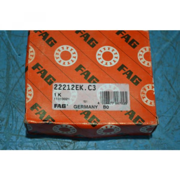 FAG 22212EK.C3 Spherical Roller Bearing 60 mm X 110 mm X 28 mm #4 image