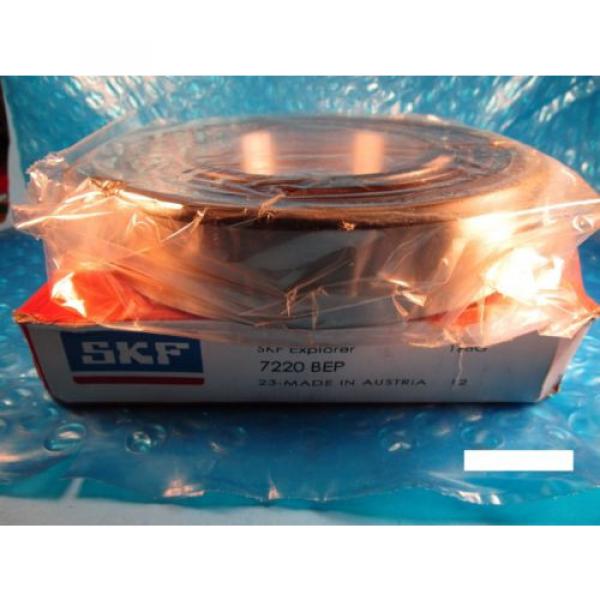 SKF 7220 BEP Light Series Angular Contact Bearing (=2 NTN, FAG, NSK,Fafnir) #1 image