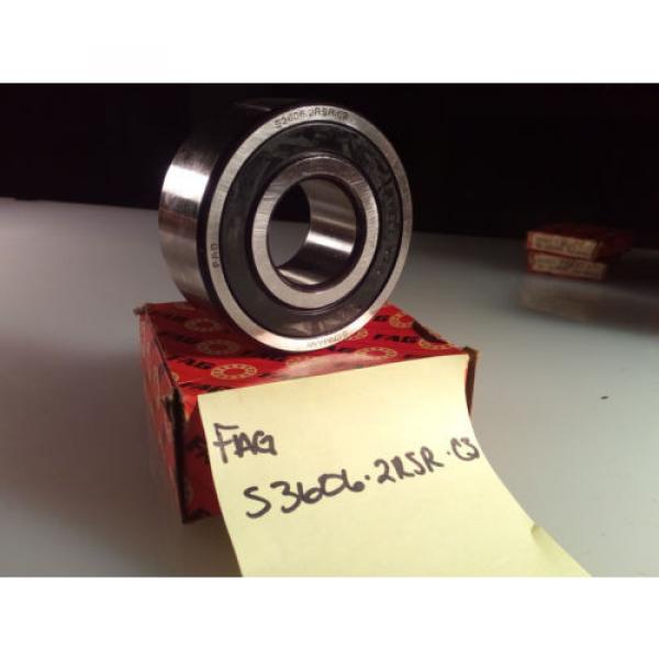 FAG 6306RSR SINGLE ROW BALL BEARING S3606.2RSR.C3 #2 image