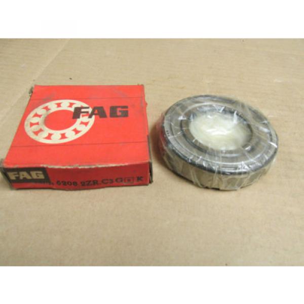 NIB FAG 62082ZRC3 BEARING METAL SEALED 6208 2ZR C3 6208ZZ 40x80x18 mm #3 image