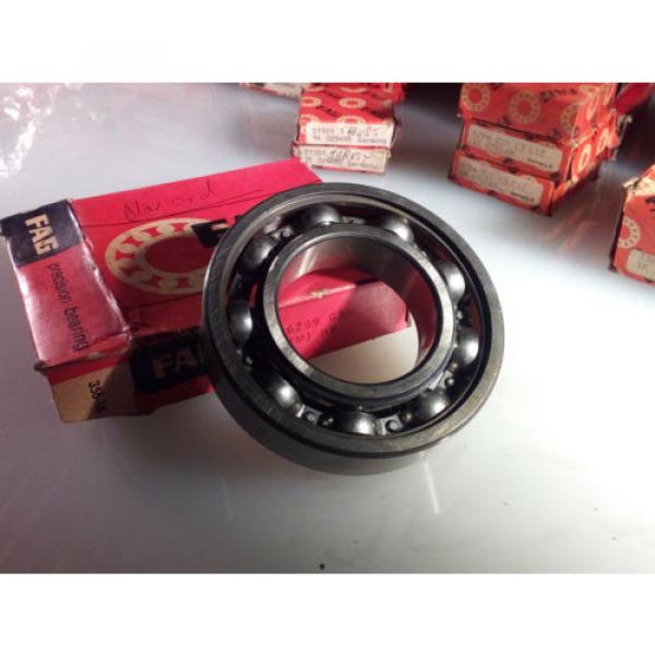 FAG 6209-C3 DEEP GROOVE BALL BEARING, SINGLE ROW, OPEN, STEEL CAGE, C3 CLEARA... #3 image