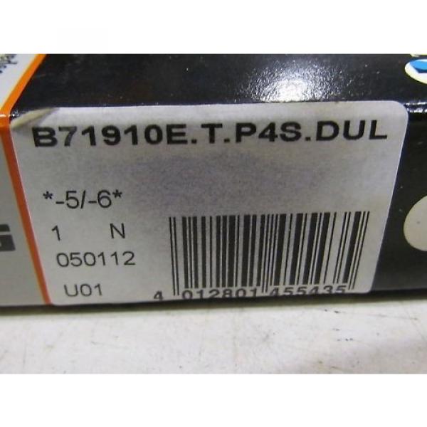 FAG B71910E.T.P4S.DUL Super Precision Bearing NIB #5 image