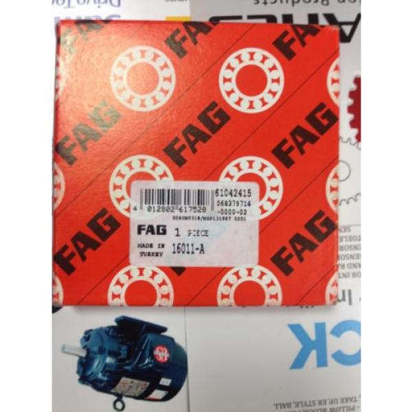 *NEW* FAG 16011A Deep Groove Ball Bearing #4 image