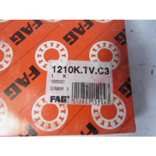 Fag 1210K-TV-C3 Self Aligned Ball Bearing ! NEW ! #5 image