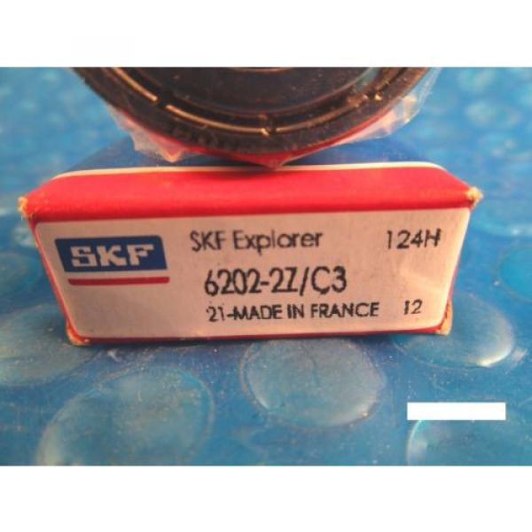 SKF 6202 2Z C3, ZZ, Single Row Radial Bearing (=2 NTN, NSK, FAG) #3 image