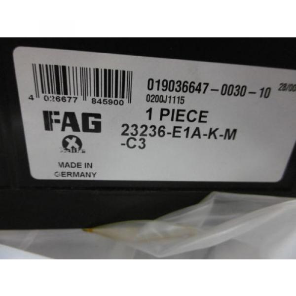 1 Nib Fag 23236-E1A-K-M-C3 Spherical Roller Bearing OD 320 mm width 112 #3 image