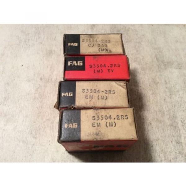 4-FAG /NTN JAPAN BEARING #S3504.2RS,30 day warranty, free shipping lower 48! #3 image