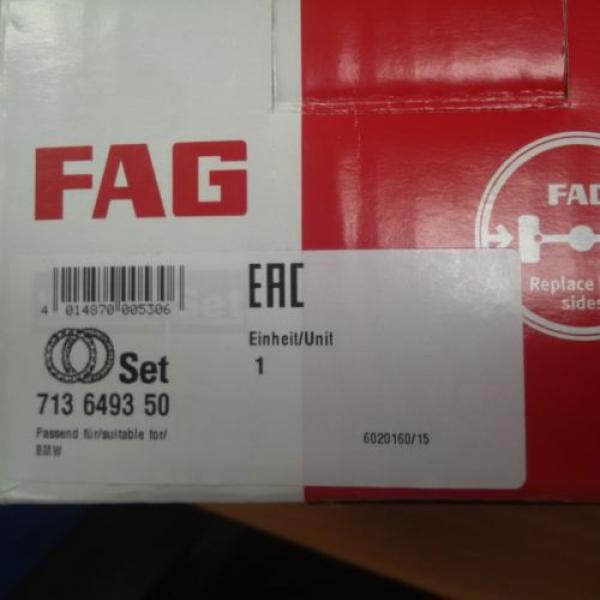 FAG MINI (01-06) WHEEL BEARING KIT - BMW - 713649350 #4 image