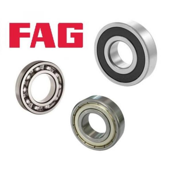 FAG 6200 Series Ball Bearing - Open ZZ 2RS C3 #1 image