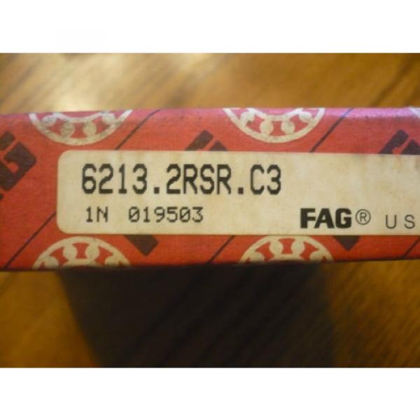 New Fag 6213.2RSR.C3 Bearing #5 image