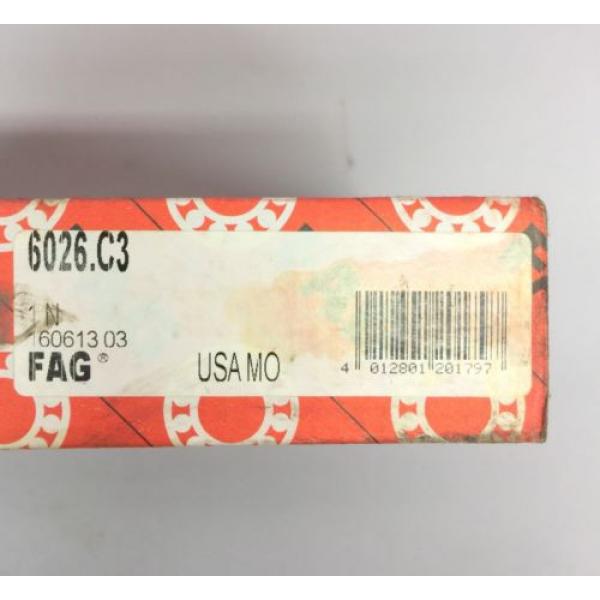 FAG Bearing 6026.C3 6026  16061303 1N #3 image