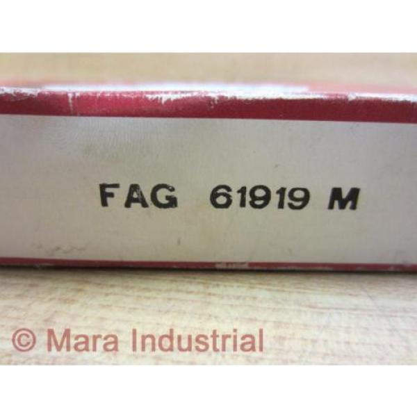 Fag 61919 M 61919M Ball Bearing 61919A #2 image