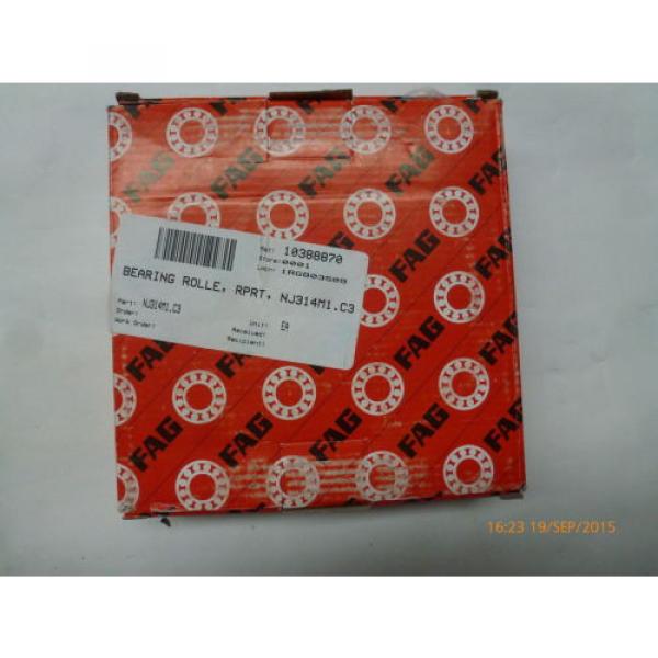 FAG NJ314-E-M1-C3 Bearing 8203G0623 70x130x55mm New #4 image