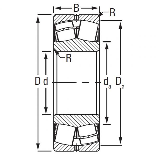 Timken TAPERED ROLLER 23252KEJW507C08C3     #5 image